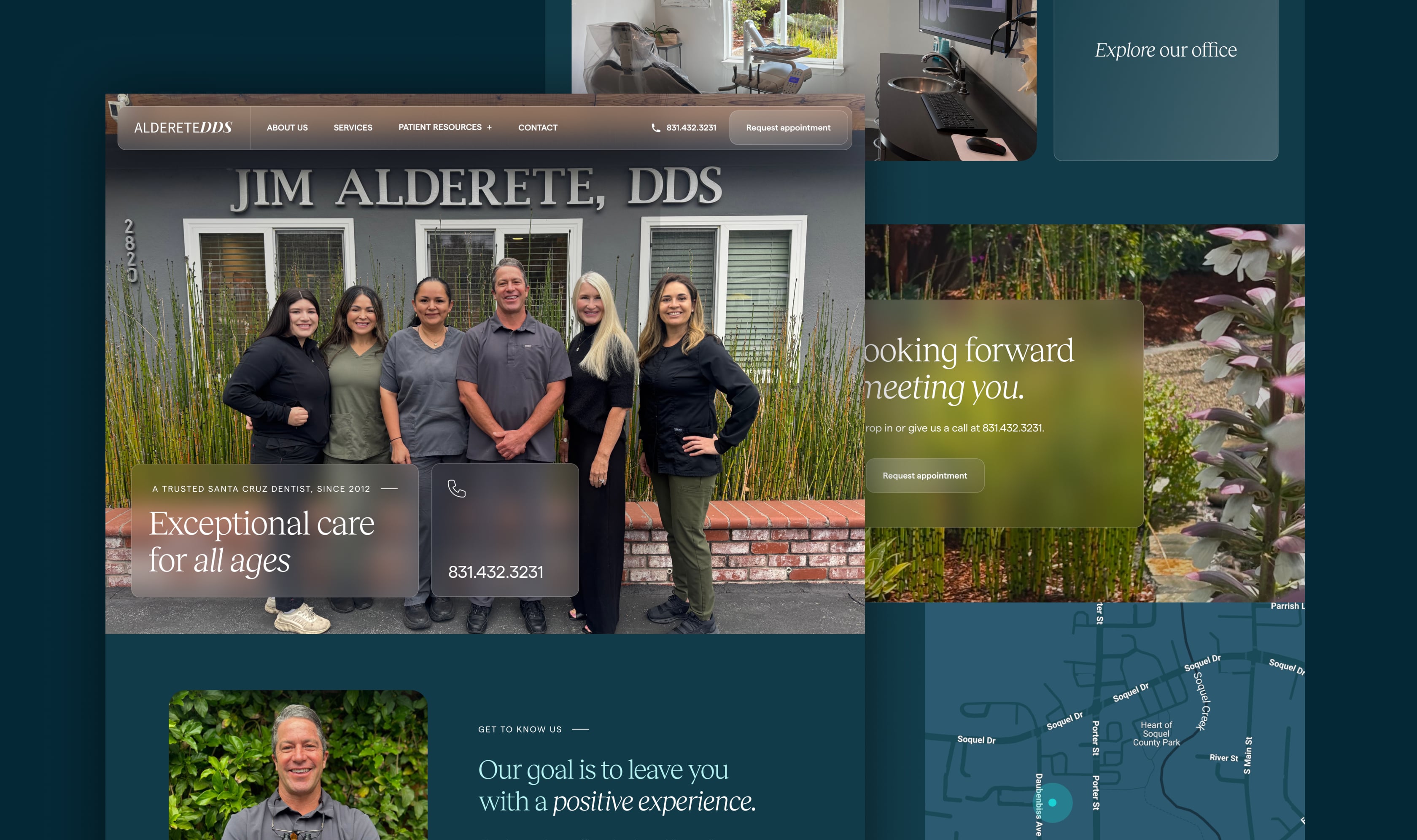 Alderete Dental Website