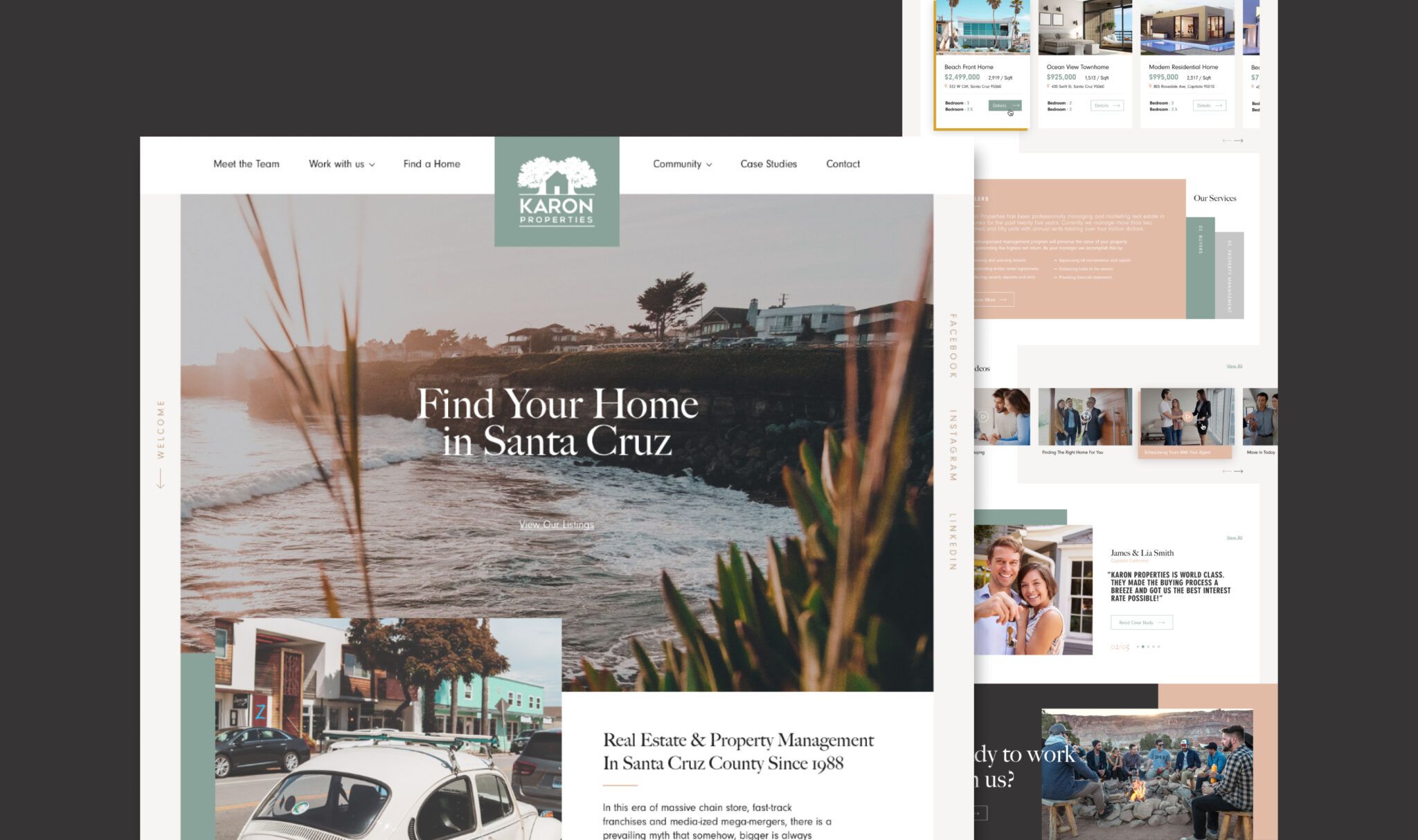 Karon Properties Website Design