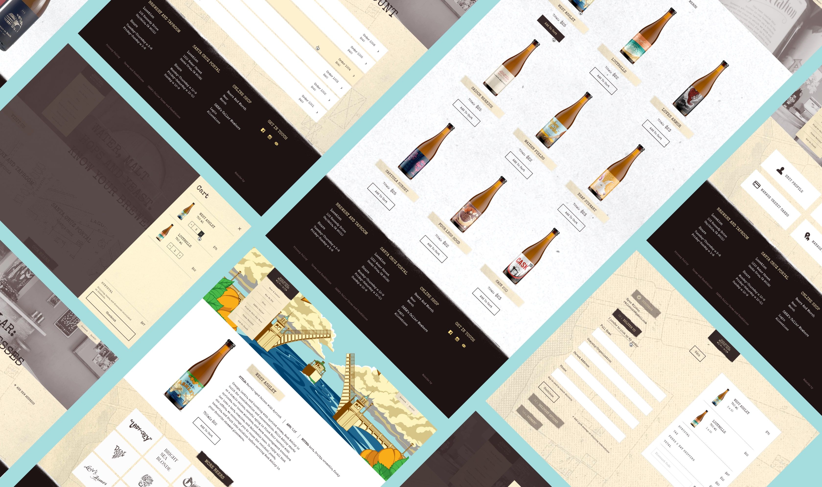 Sante Adairius Custom Ecommerce Solution