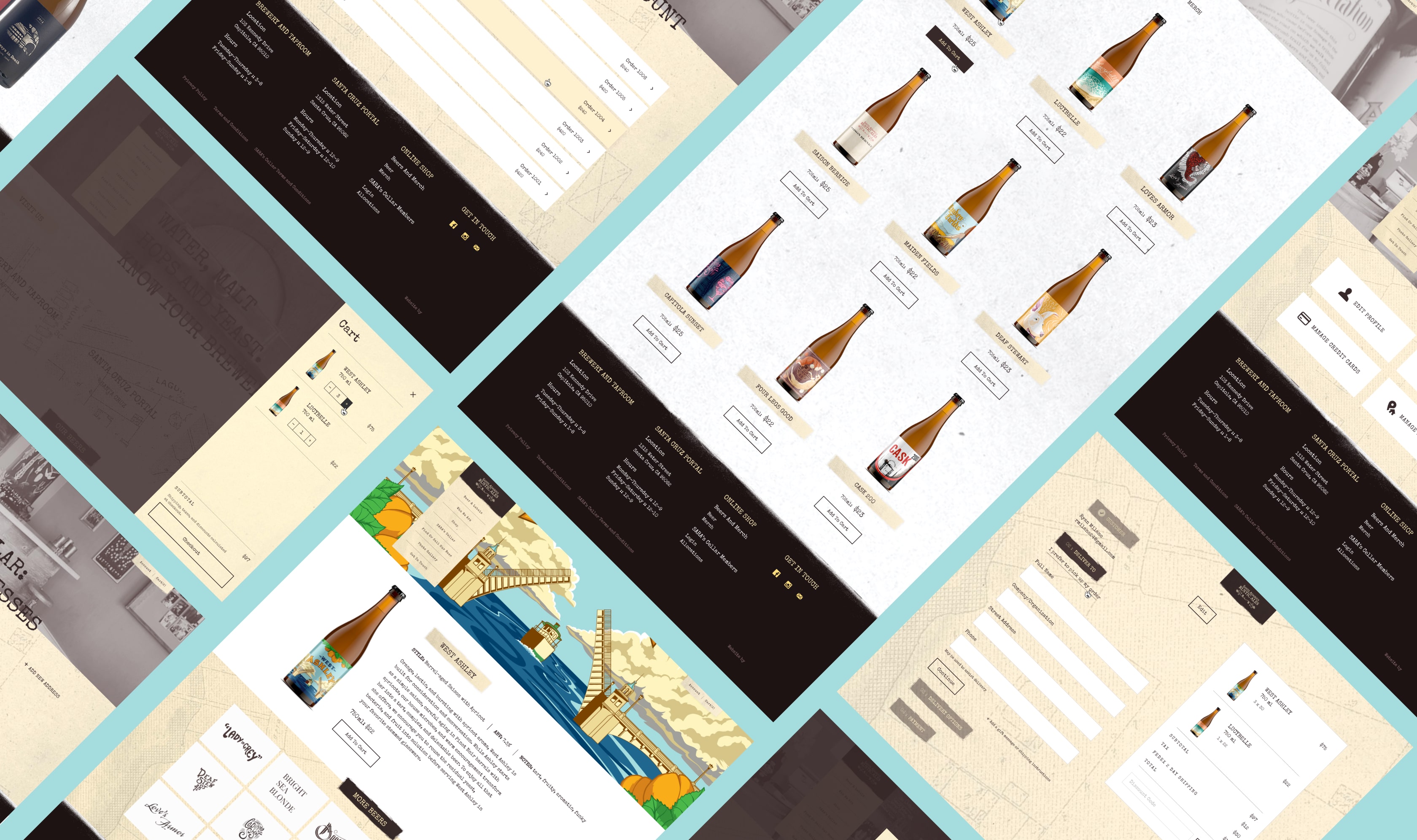 Sante Adairius Custom Ecommerce Solution