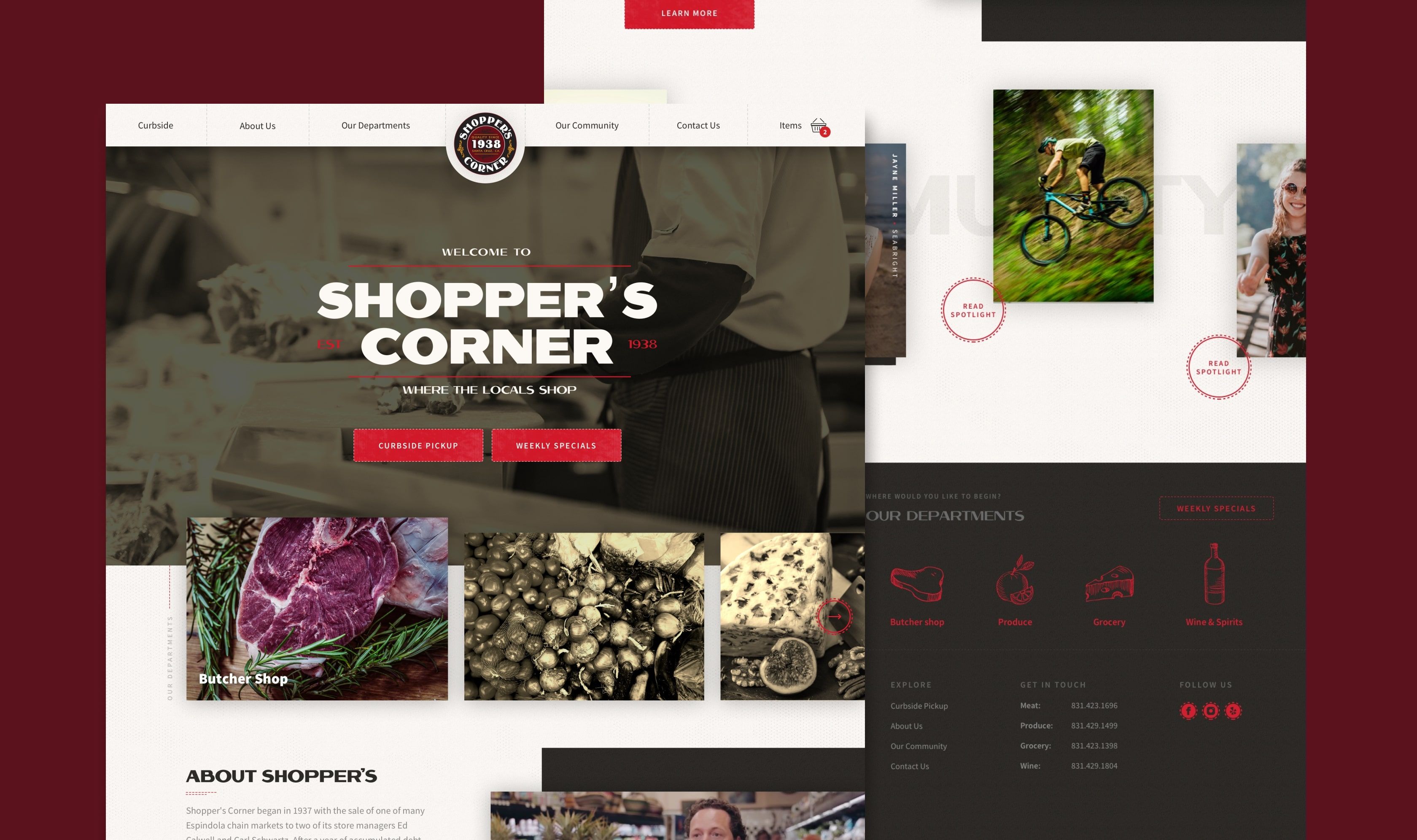 Shopper's Corner Website
